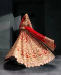 RED BRIDAL WEAR LEHENGA LUXURY COLLECTION