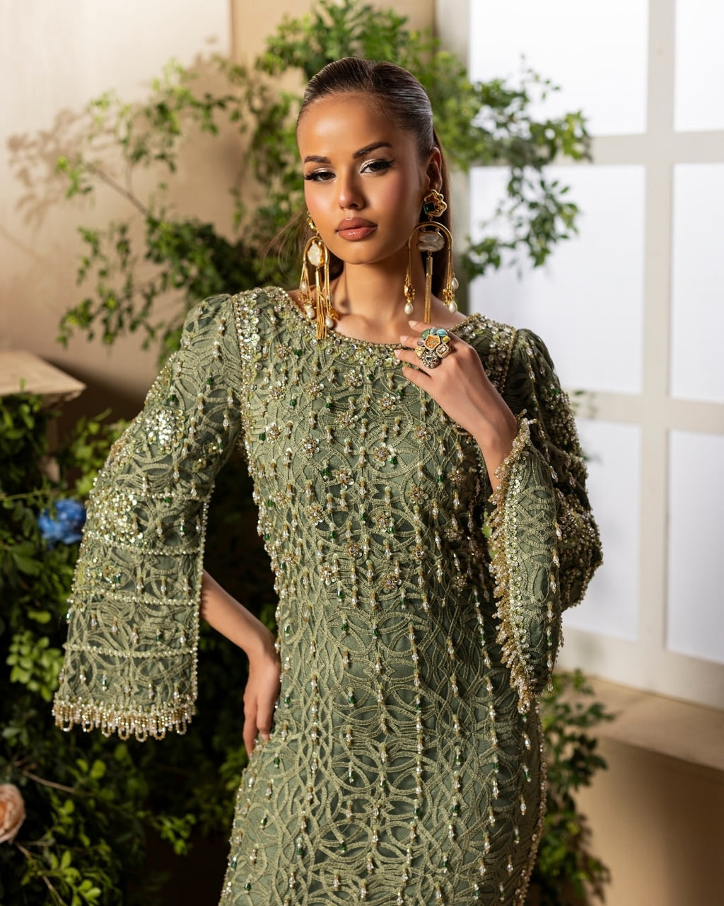 Body-gown dress