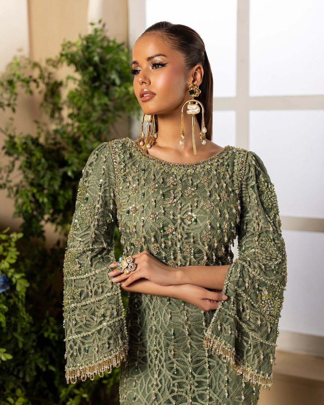 Body-gown dress
