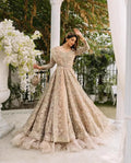 Flared bridal maxi