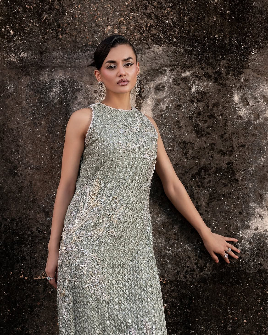 Pearly gown