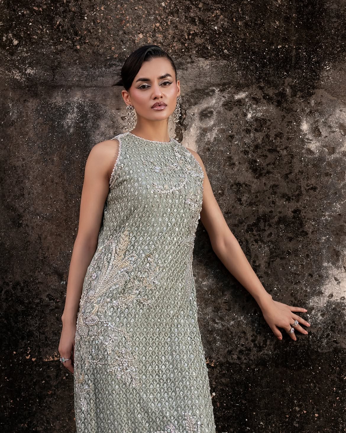 Pearly gown