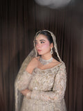 SILVER WHITE PISHWAS FOR BRIDAL