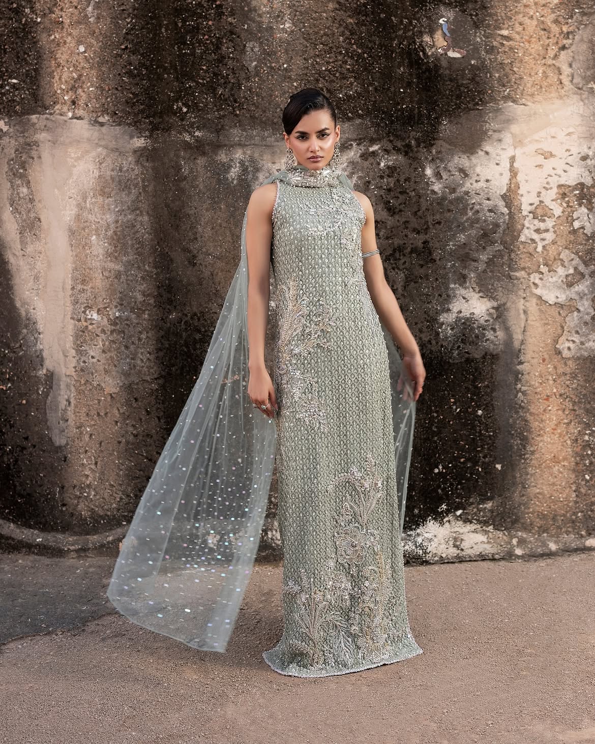Pearly gown