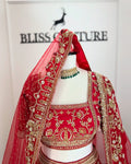 RED BRIDAL LEHENGA