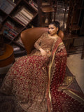 Red bridal wear