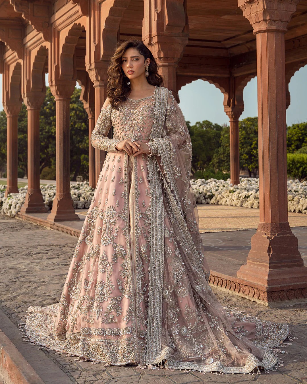 bridal lehenga gown