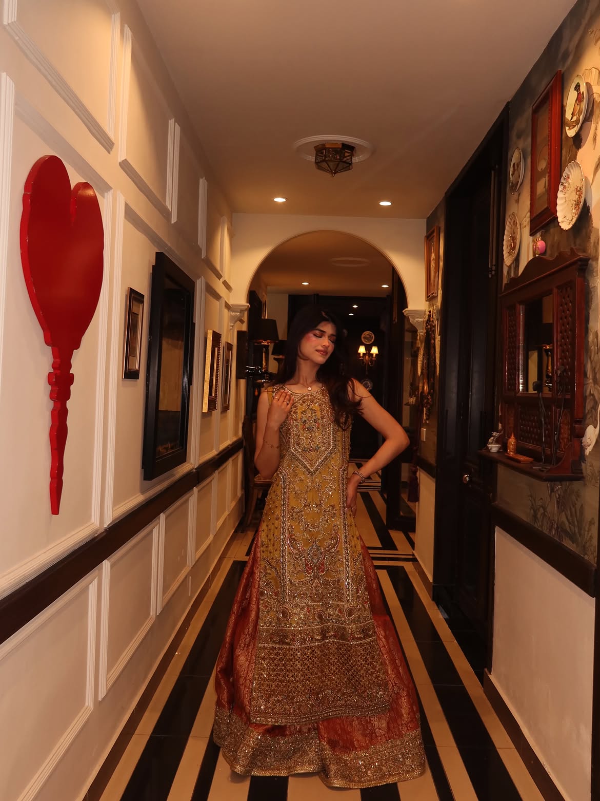 Ornate-luxury bridal dress
