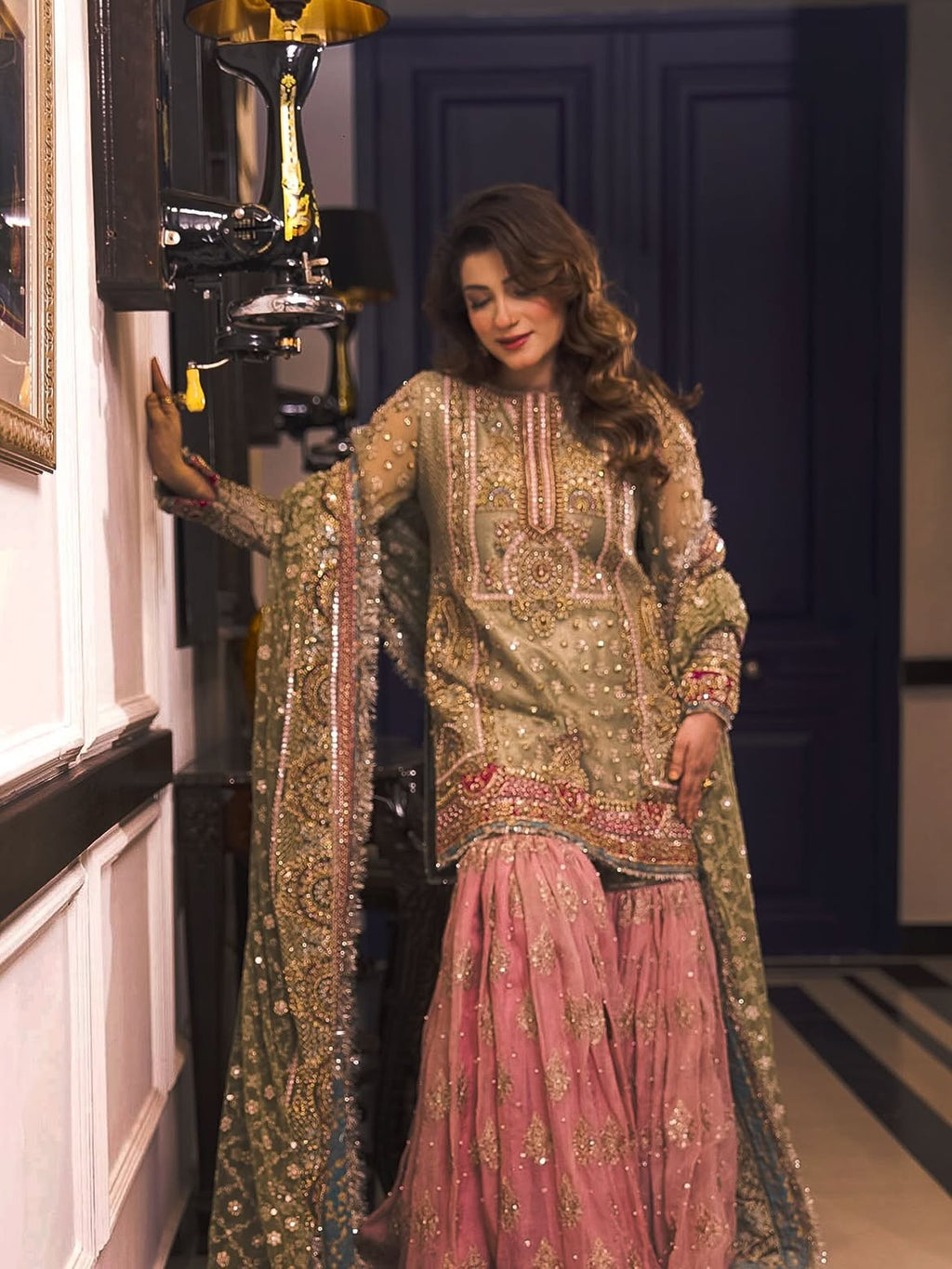 Pistachio Bridal wear