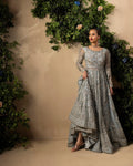 Snow flake bridal gown