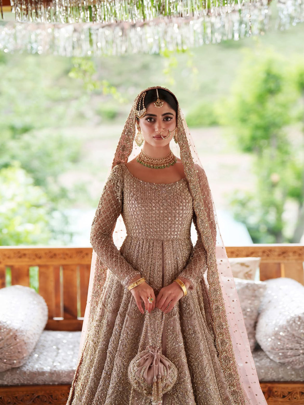 heavy bridal lehenga