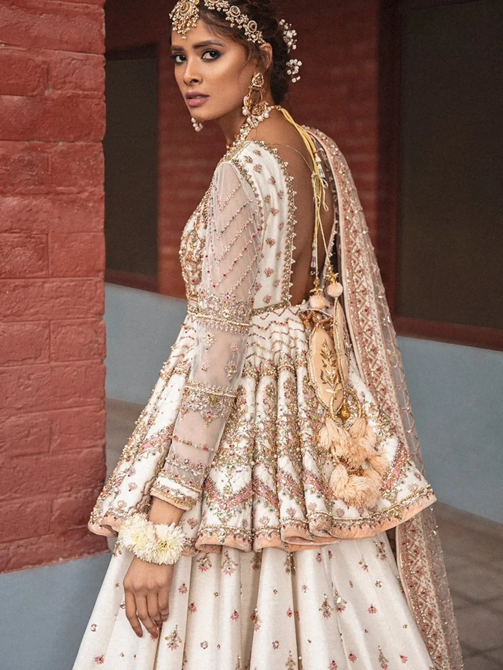 Stunning Nikkah bride wear