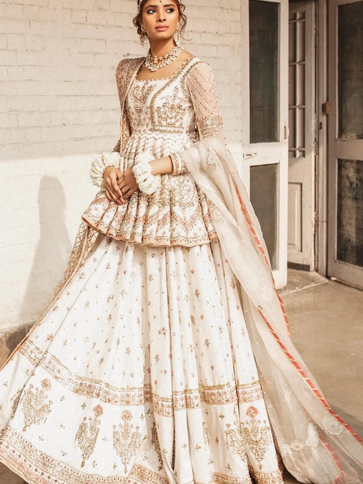 Stunning Nikkah bride wear