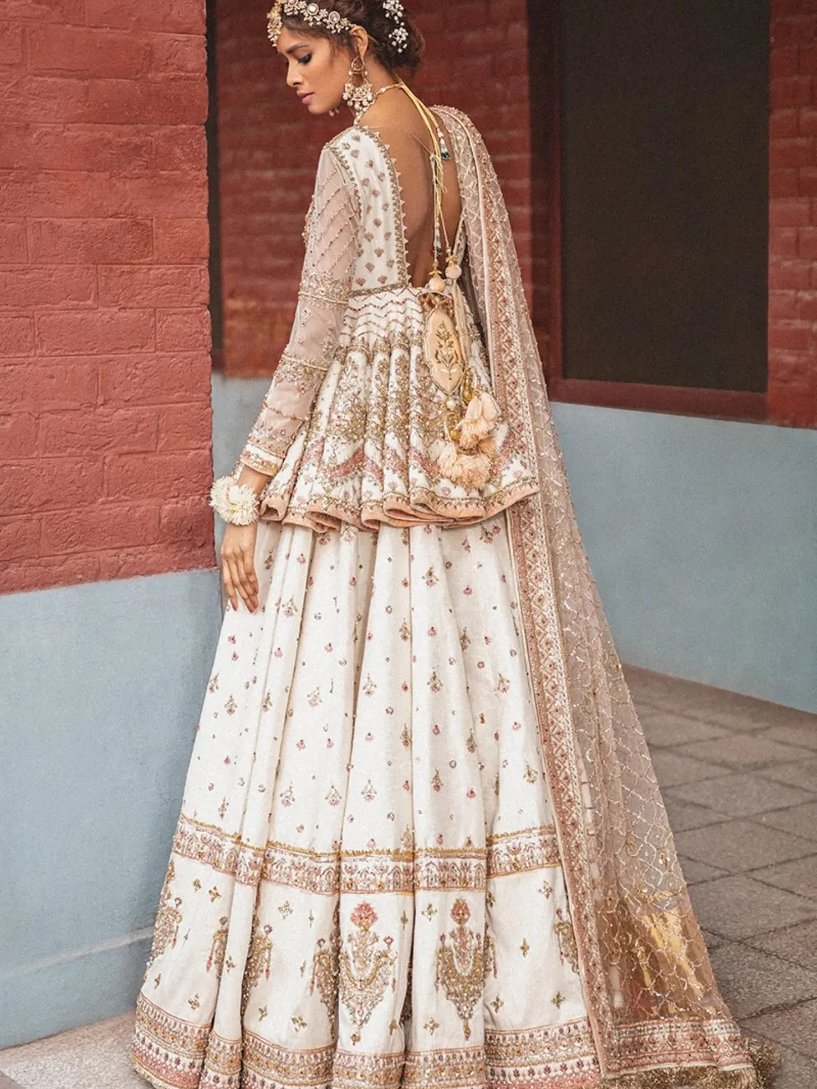 Stunning Nikkah bride wear