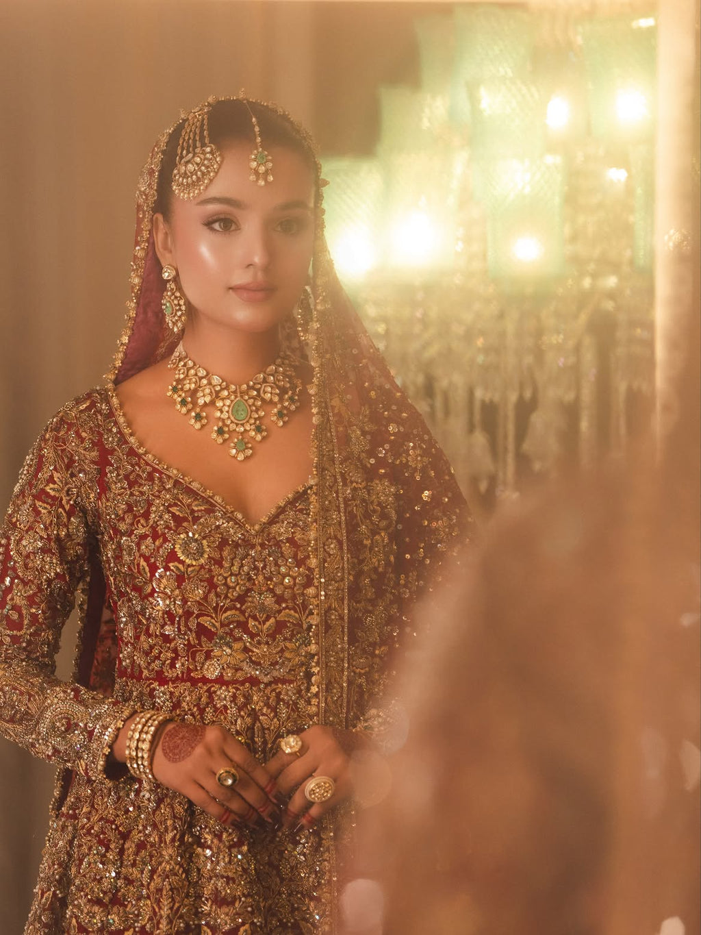 BRIDAL RED LEHENGA