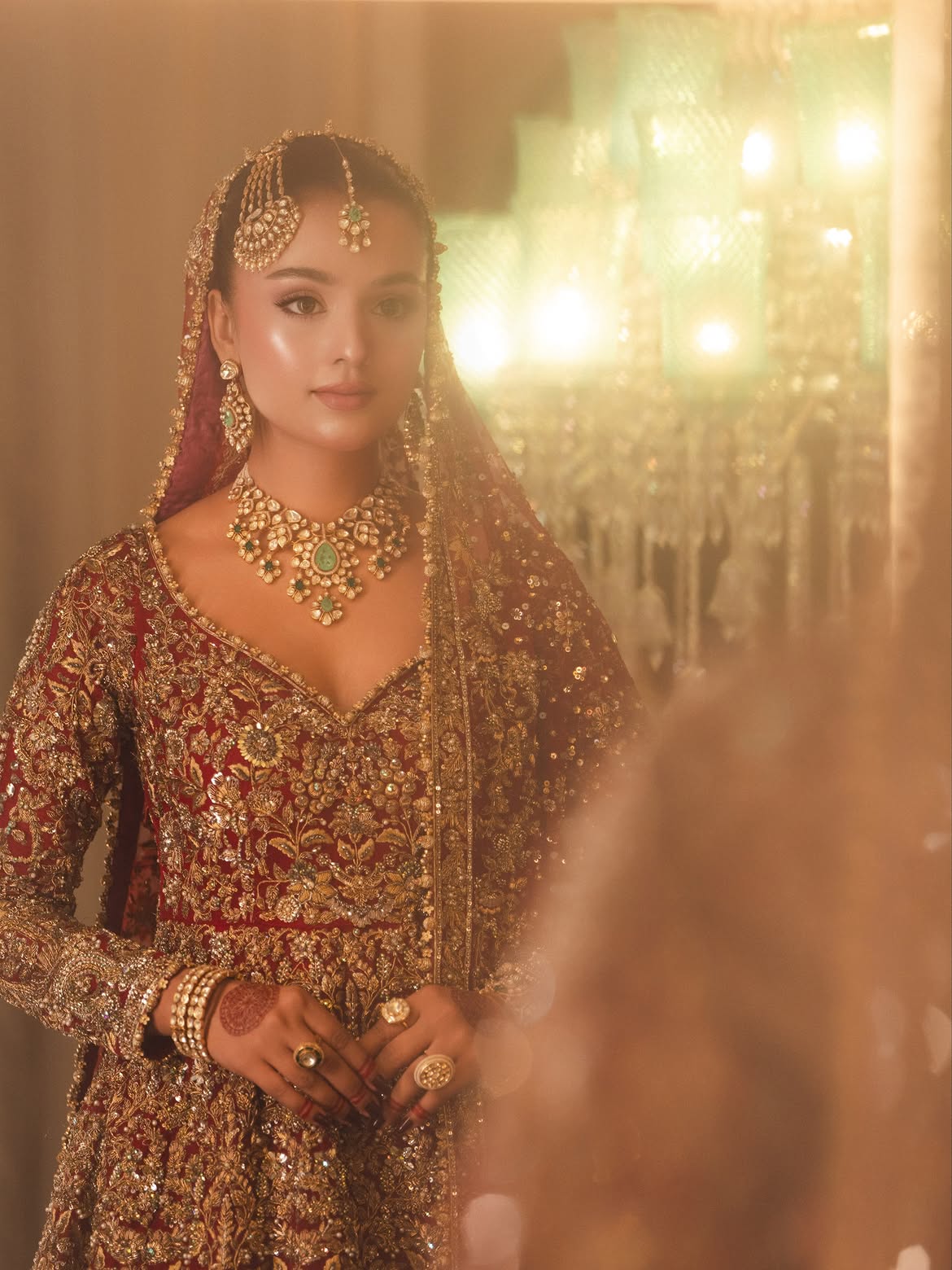 BRIDAL RED LEHENGA