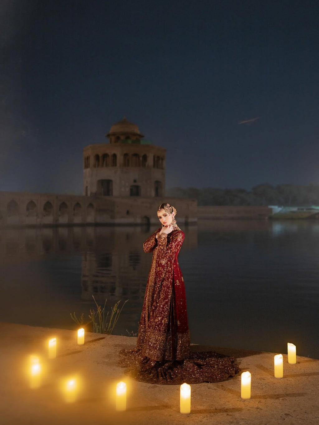 RICH MAROON BRIDAL LEHENGA