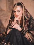 JET BLACK BRIDAL AESTHETIC LEHENGA CHOLI