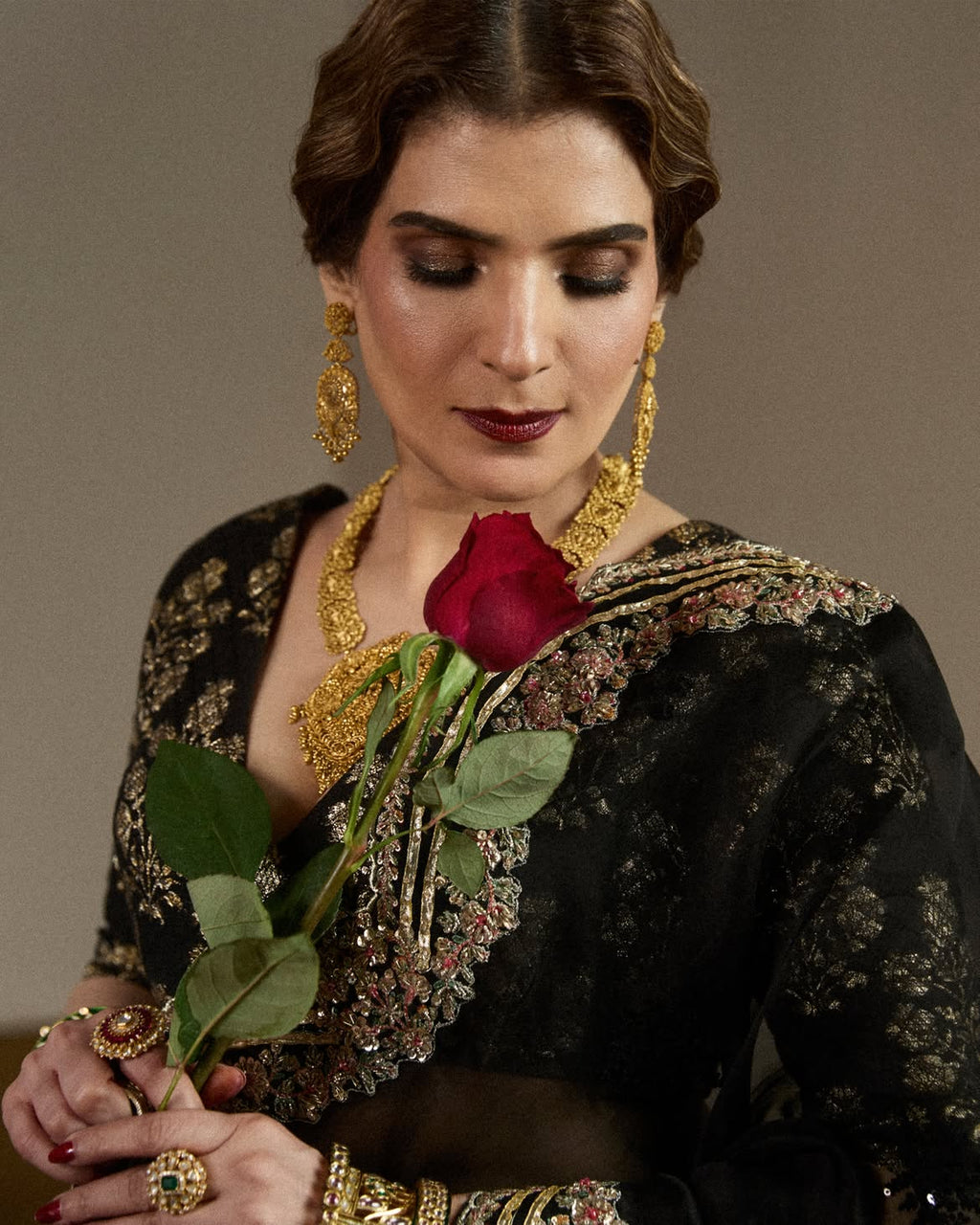 BRIDAL LUXURY WEAR saree