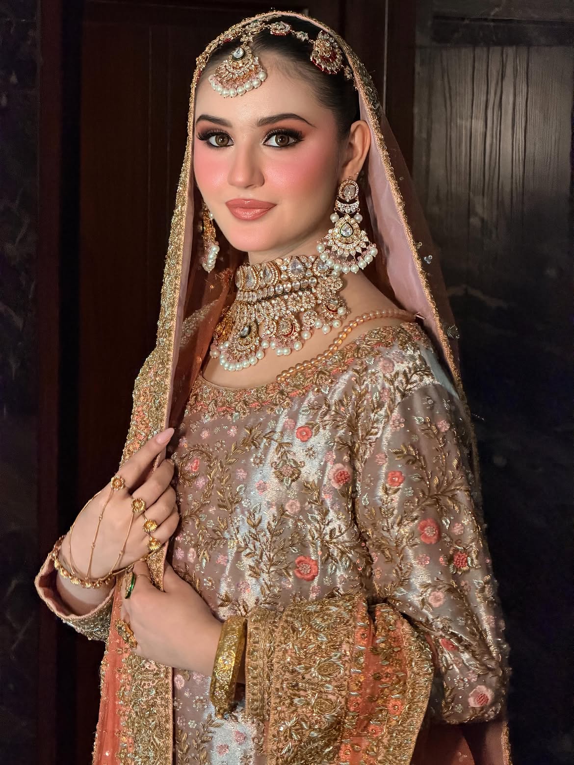 Vibrant bridal lehenga