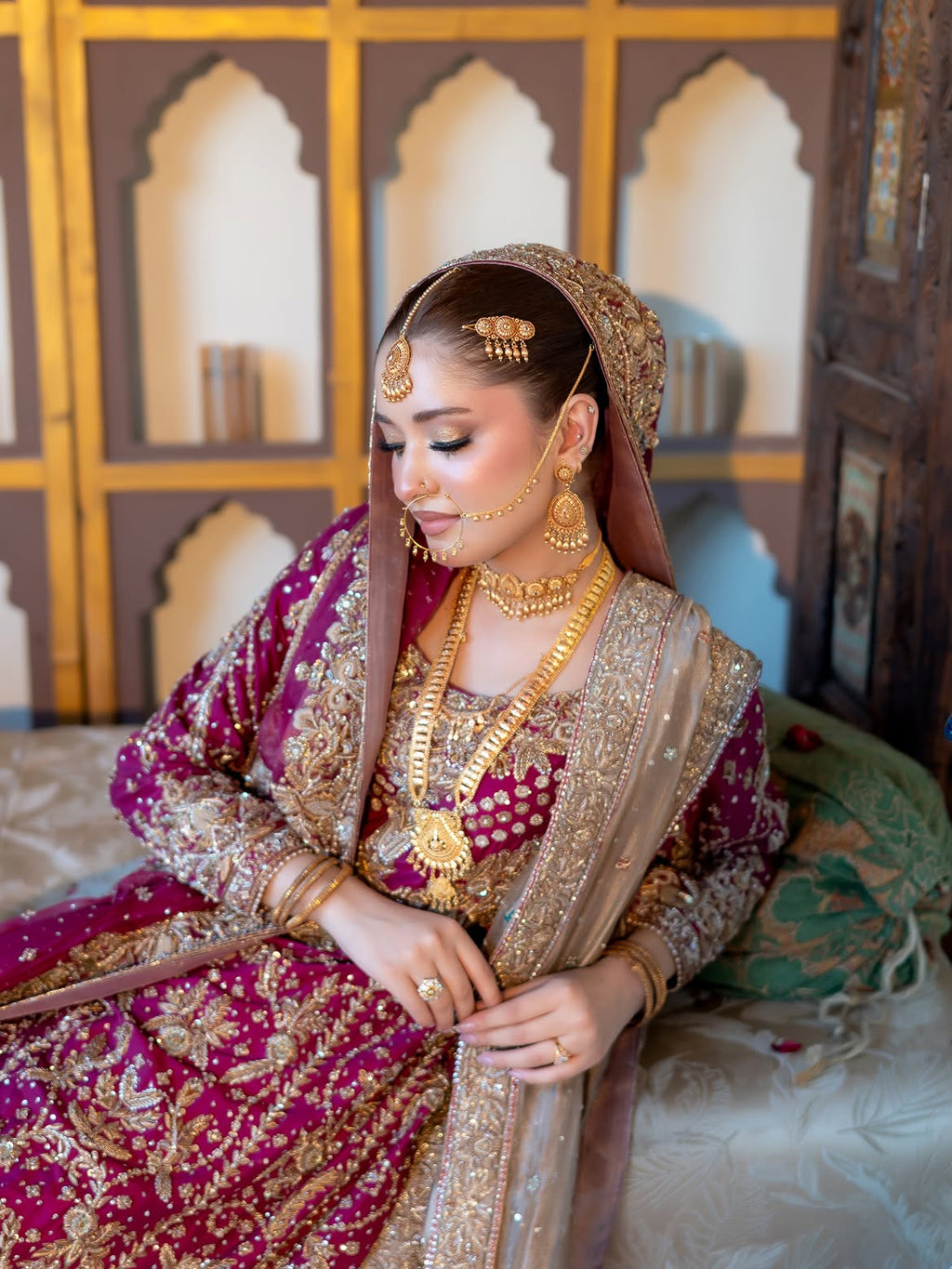 BRIDAL LUXURY FARSHI LEHENGA