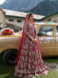 RICH RED BRIDAL LEHENGA
