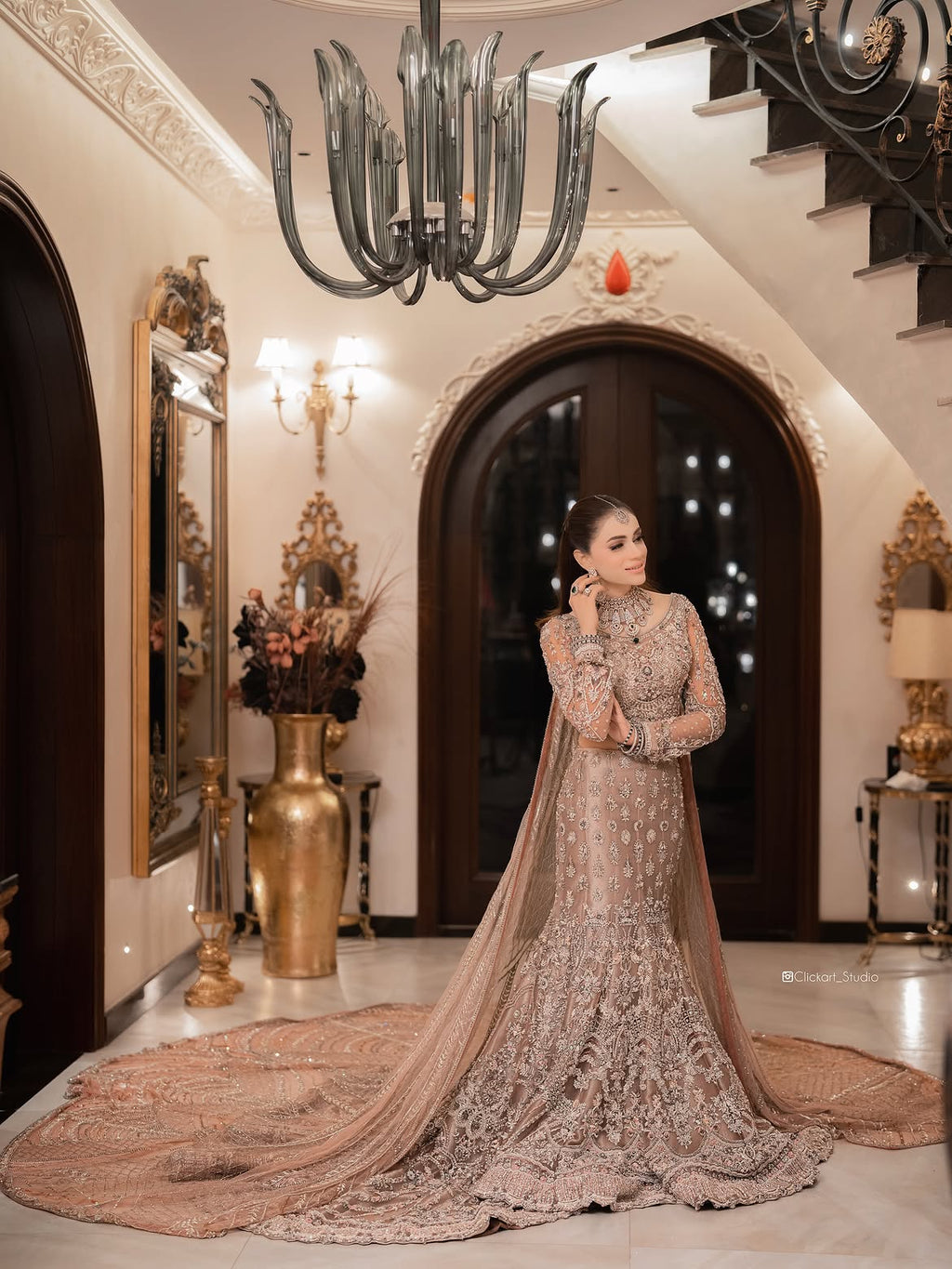 BRIDAL FISH TAIL LEHENGA