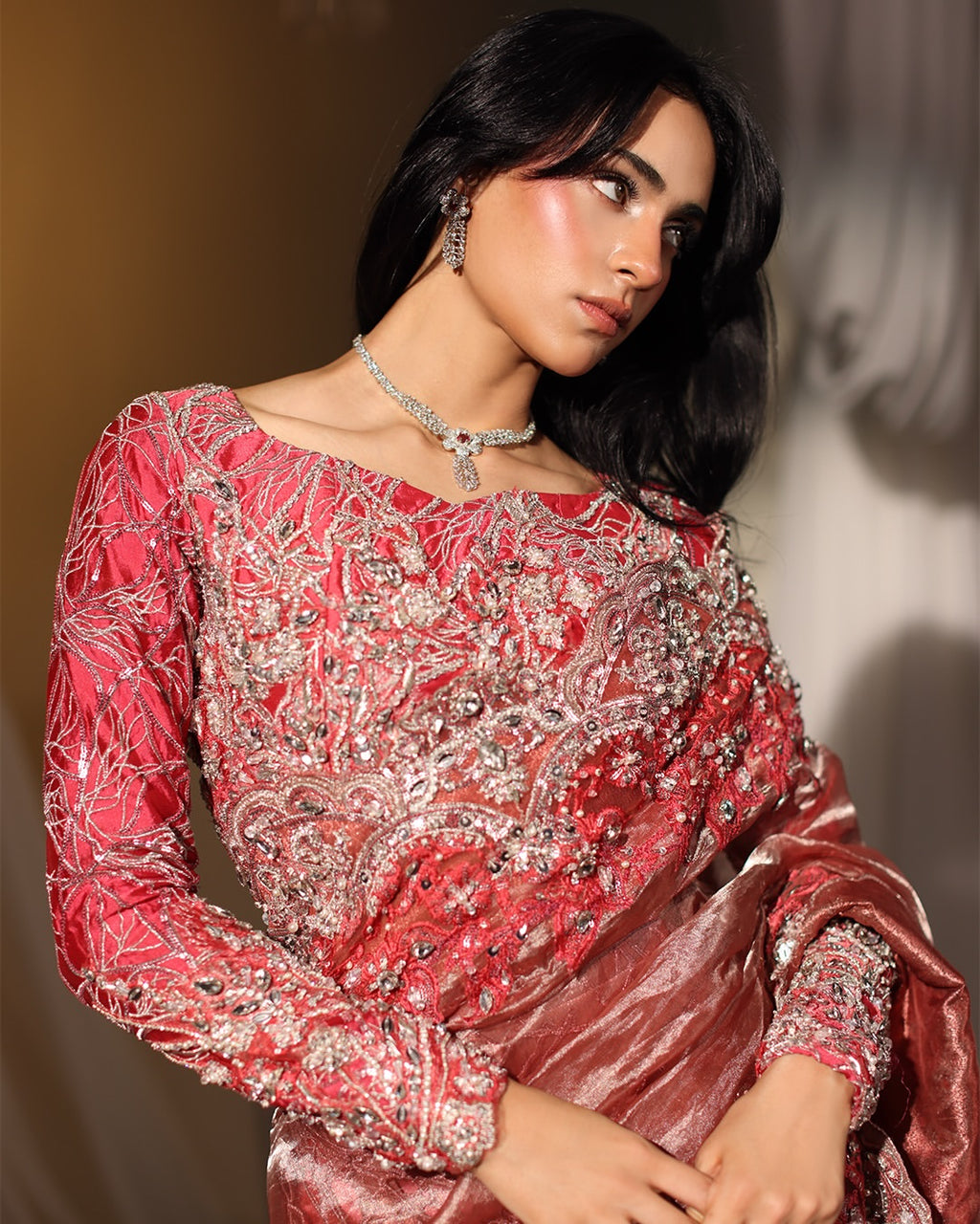 Pastel aesthetic bridal wear