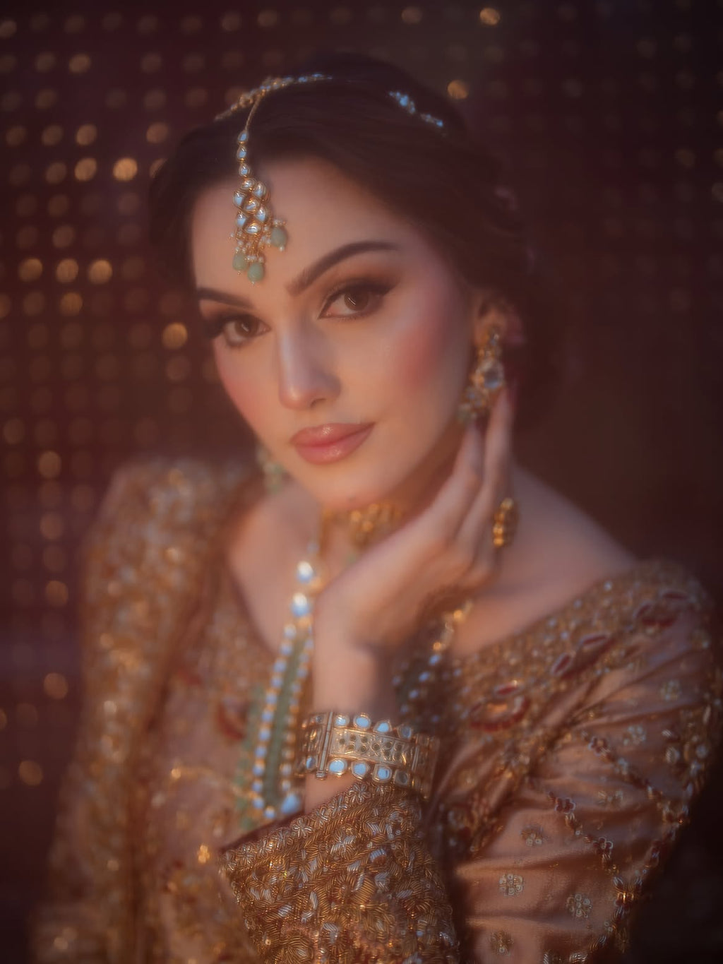 MULTI LAYERED BRIDAL LEHENGA