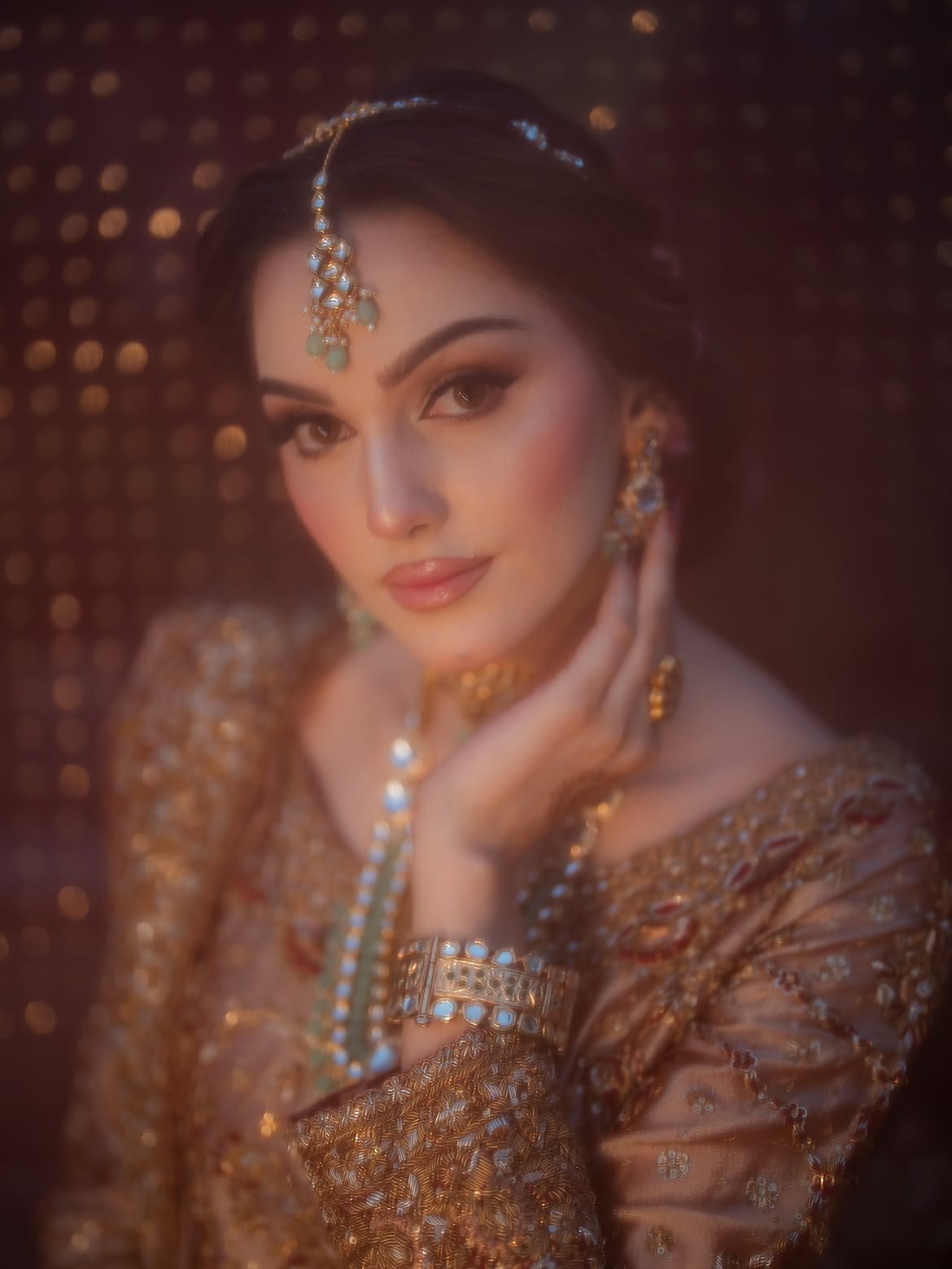 MULTI LAYERED BRIDAL LEHENGA