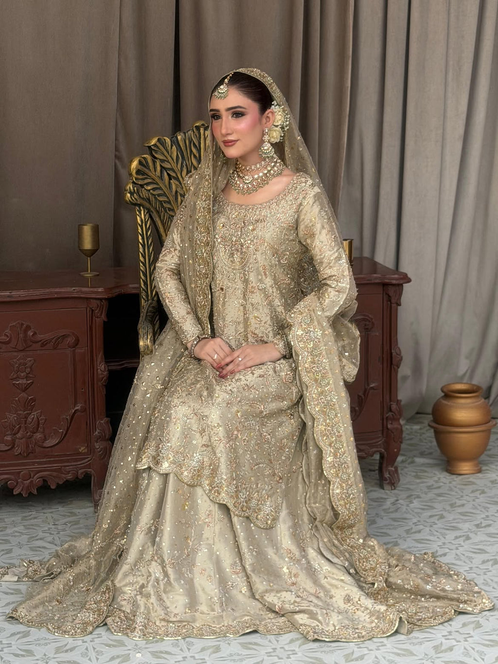 GOLDEN HOUR BRIDAL WEAR LEHENGA