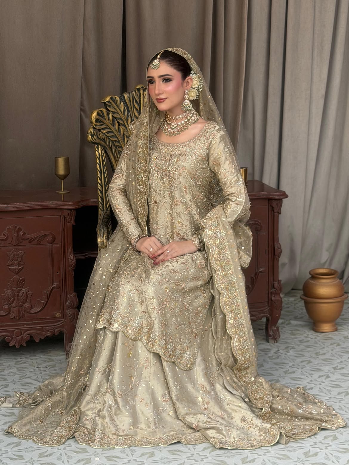 GOLDEN HOUR BRIDAL WEAR LEHENGA