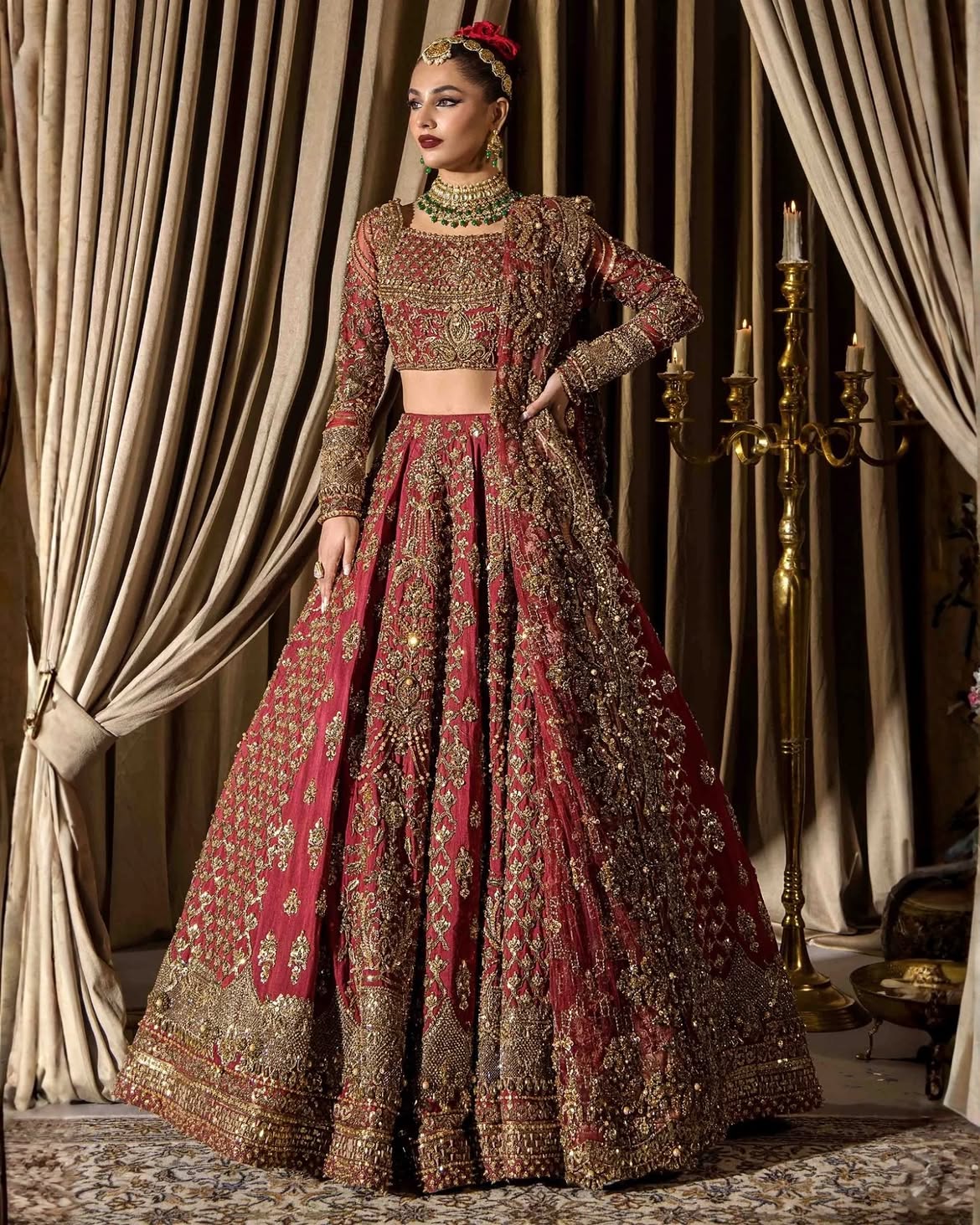 bridal lehenga
