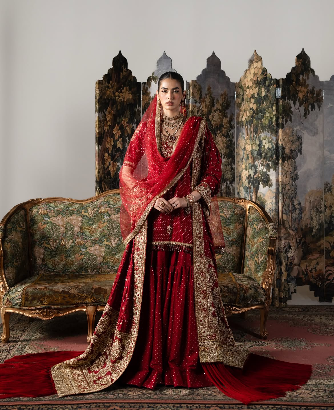 RED BRIDAL WEAR