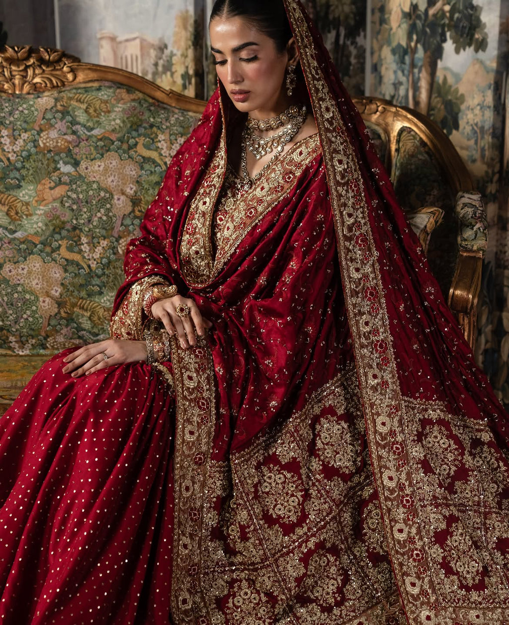 RED BRIDAL WEAR