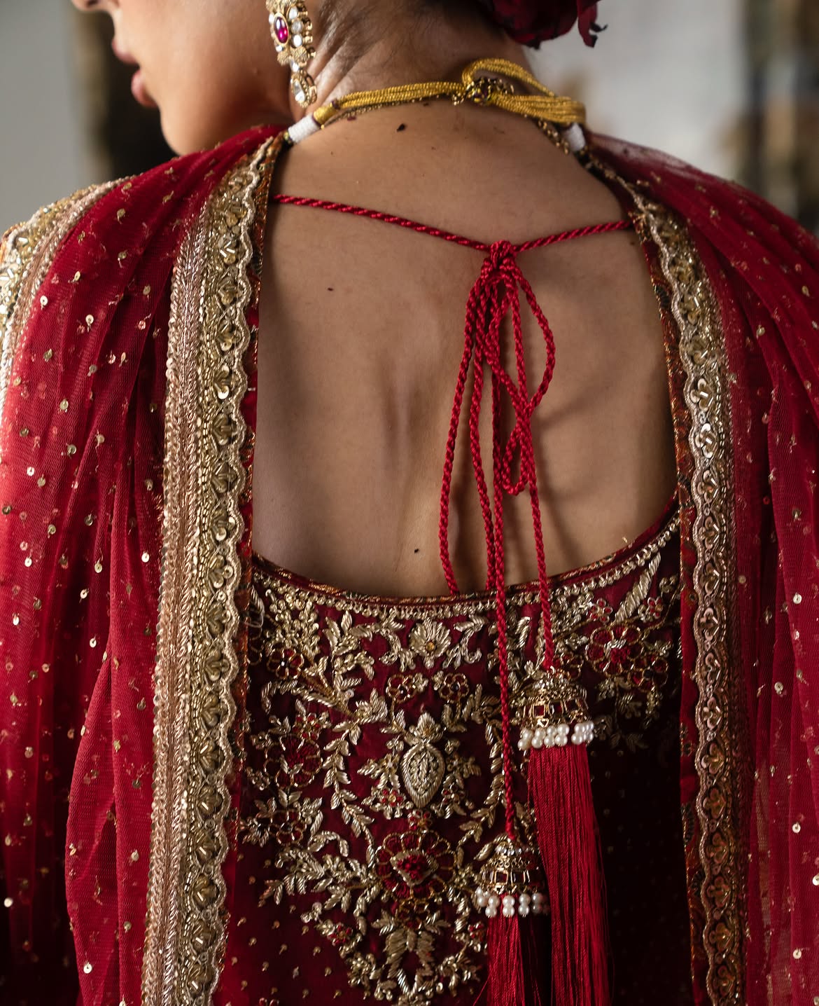 RED BRIDAL WEAR