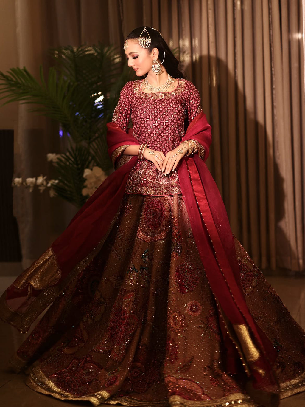 SEQUIN BRIDAL LUXURY LEHENGA