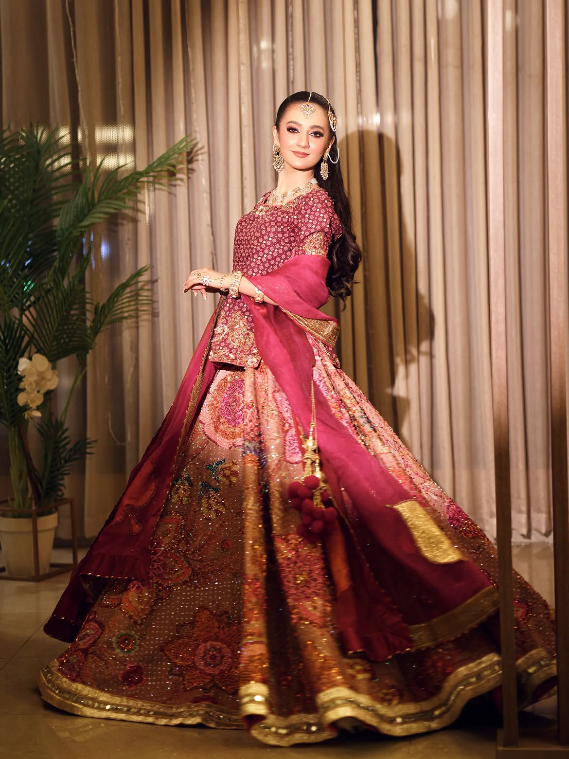 SEQUIN BRIDAL LUXURY LEHENGA