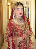 RED BRIDAL LEHENGA