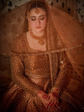 GOLD ZARDORI BRIDAL LEHENGA