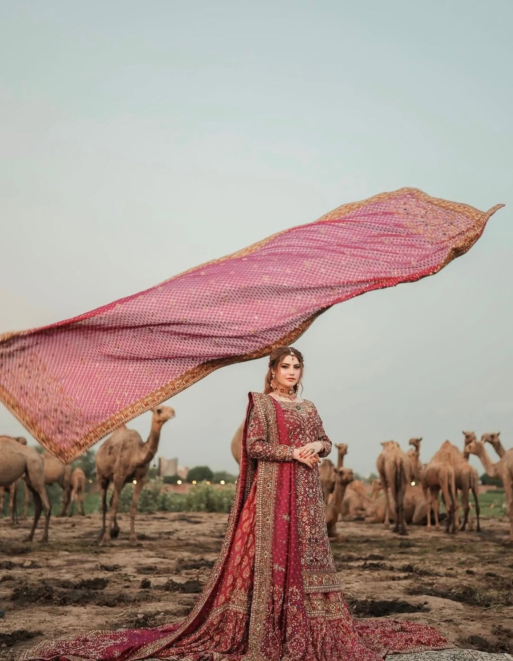 HEAVY BRIDAL LEHENGA