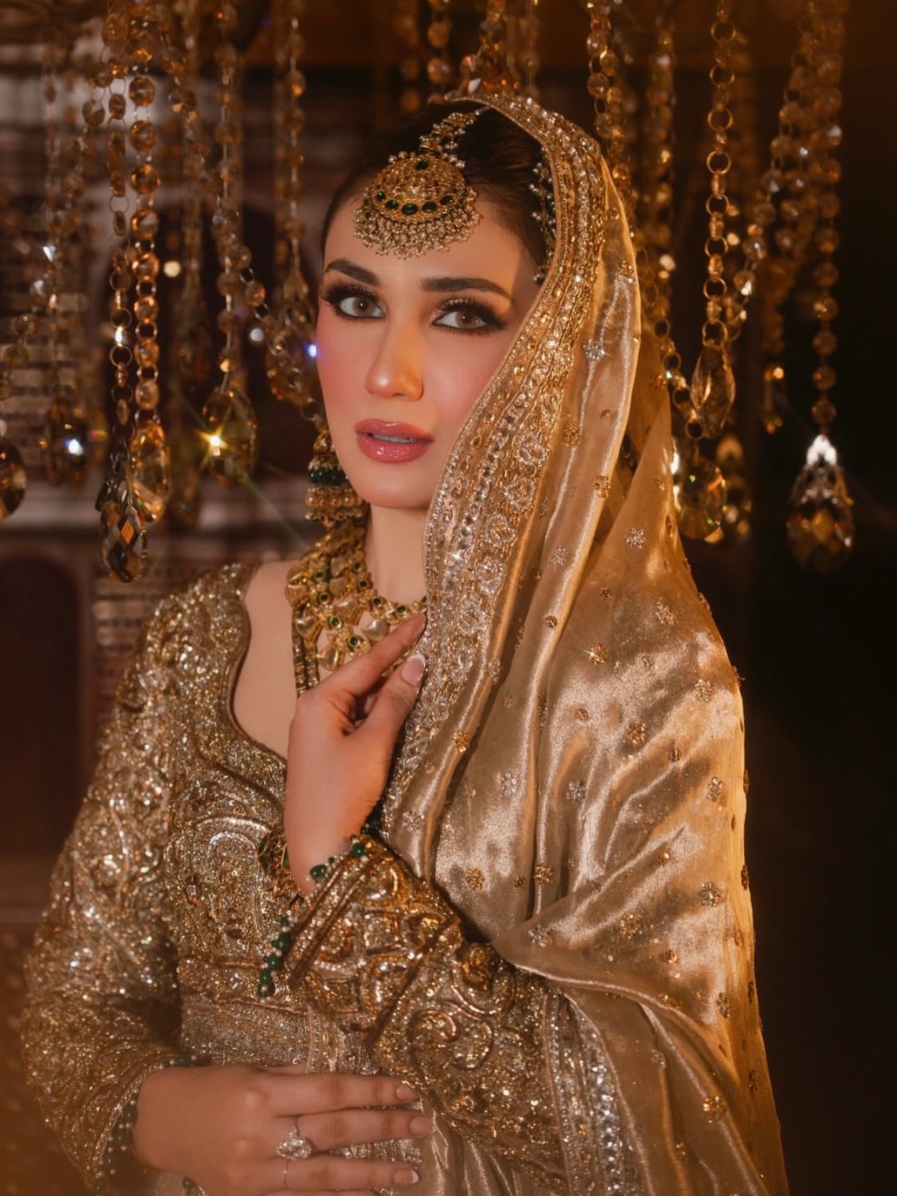 soft tone bridal lehenga