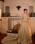 LONG FLARED BRIDAL MAXI GOWN