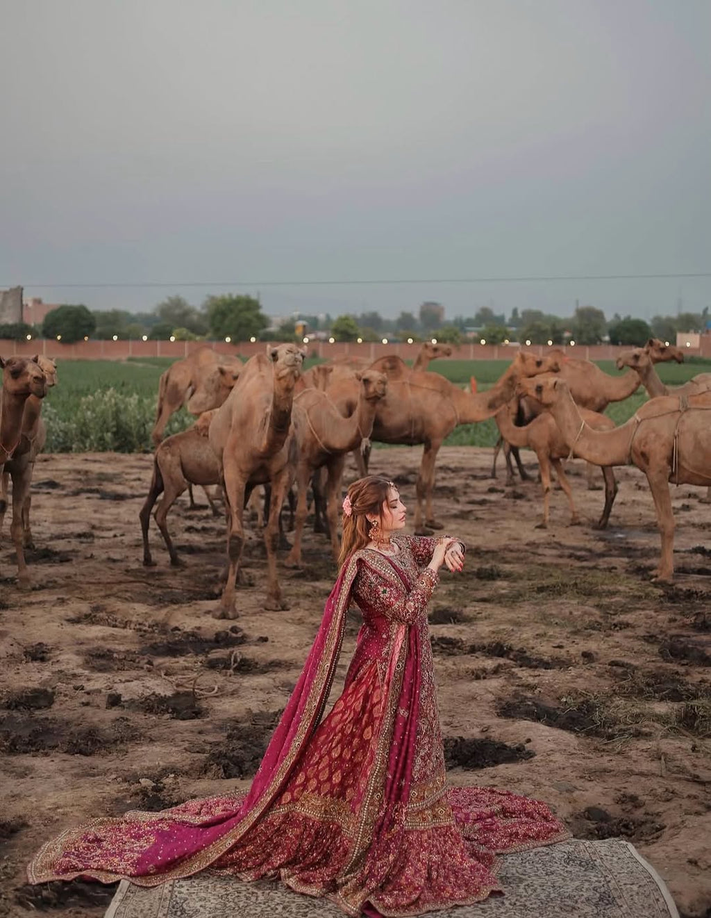 HEAVY BRIDAL LEHENGA