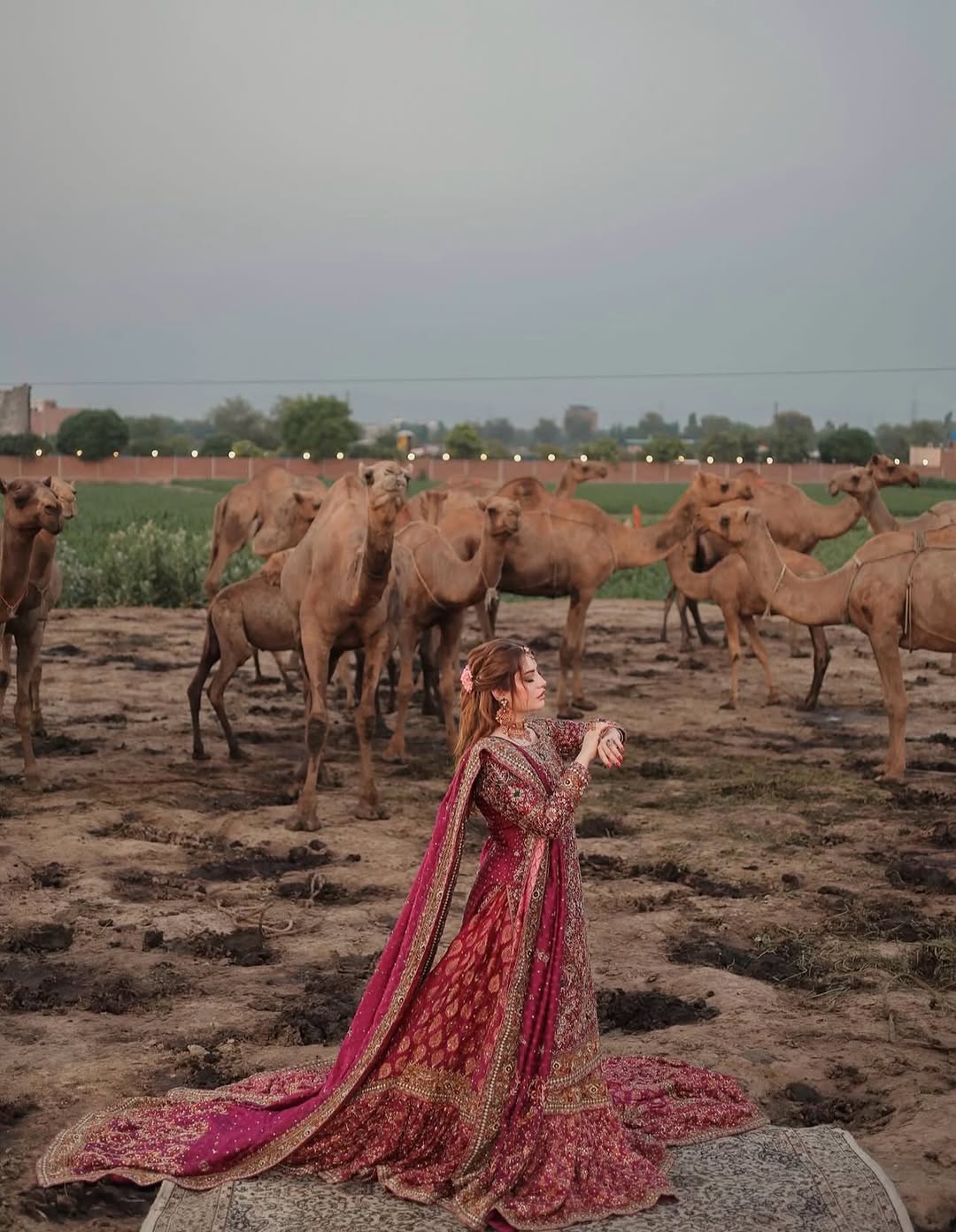 HEAVY BRIDAL LEHENGA