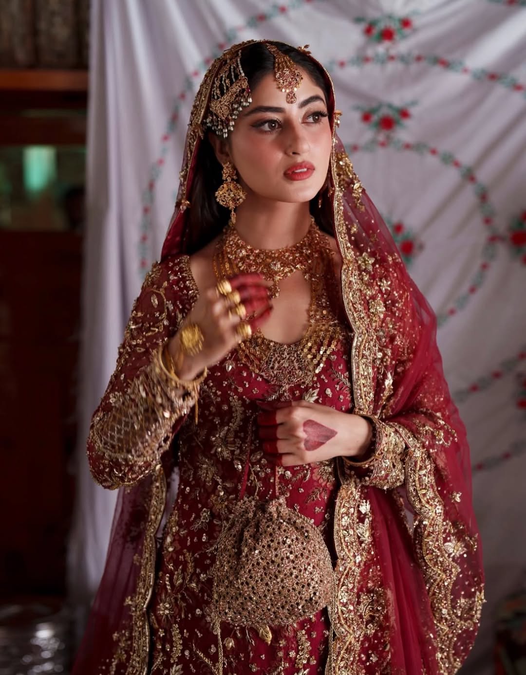RED BRIDAL LEHENGA