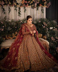 RUBY RED ULTRA LAVISH BRIDAL LEHENGA