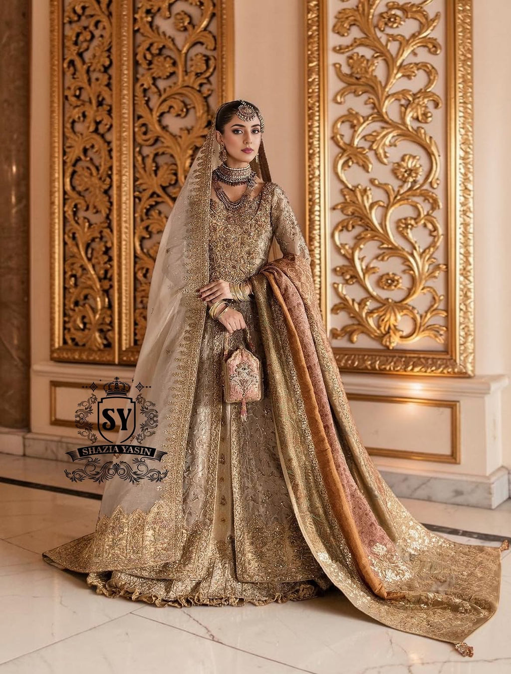 Anarkali jacket pishwas