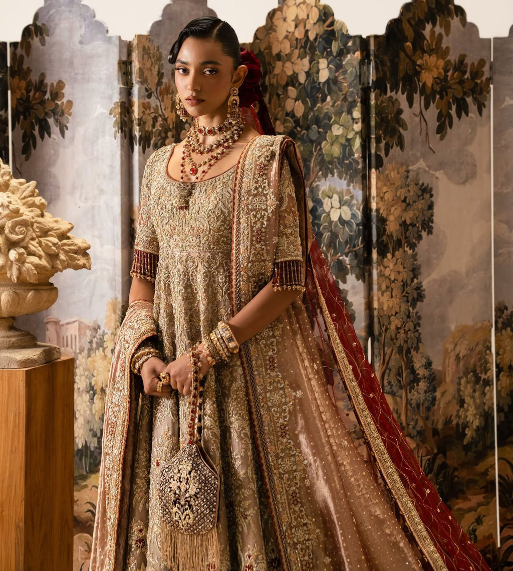 EMPIRE CUT BRIDAL FLARED GOWN