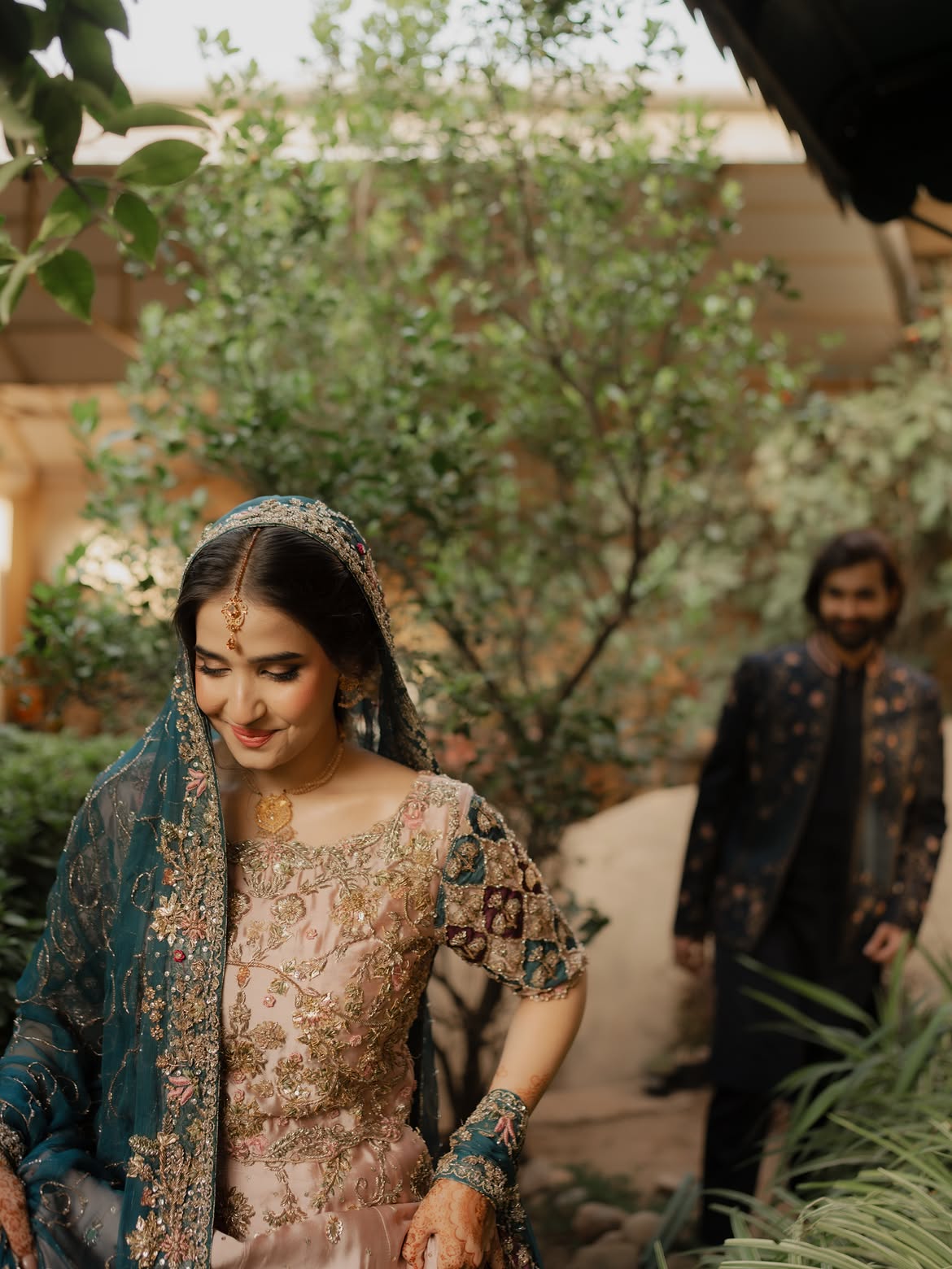 BRIDAL GREEN LEHENGA CHOLI